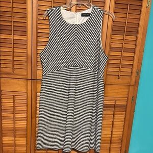 Ivanka Trump Fit & Flare Knit Dress Lined Sz 14